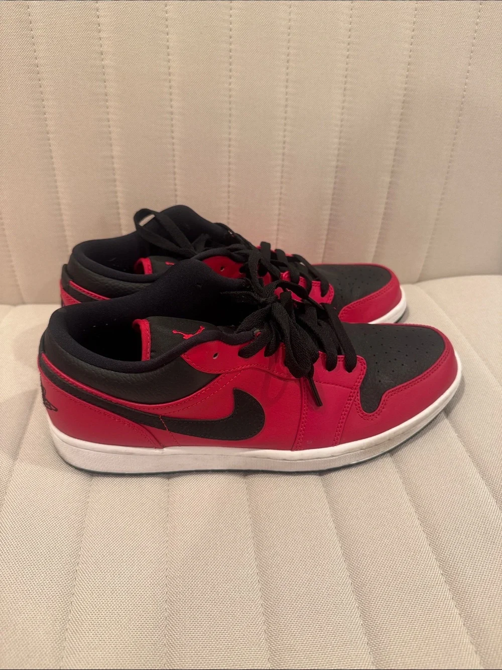 Nike Air Jordan 1 Low Red/Black Men’s Sneaker